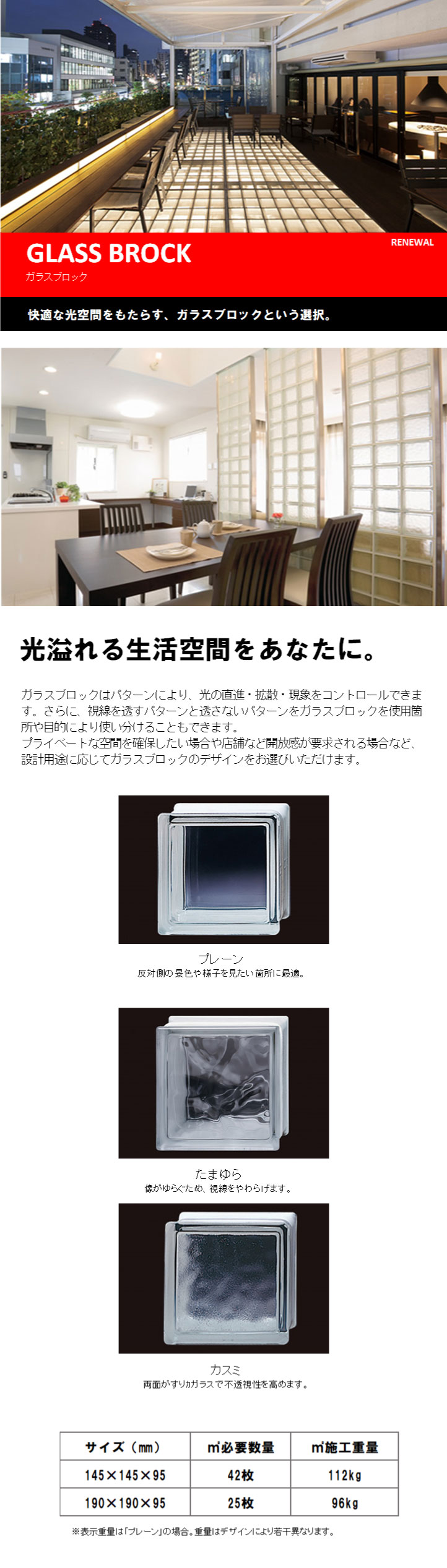 ガラスブロック